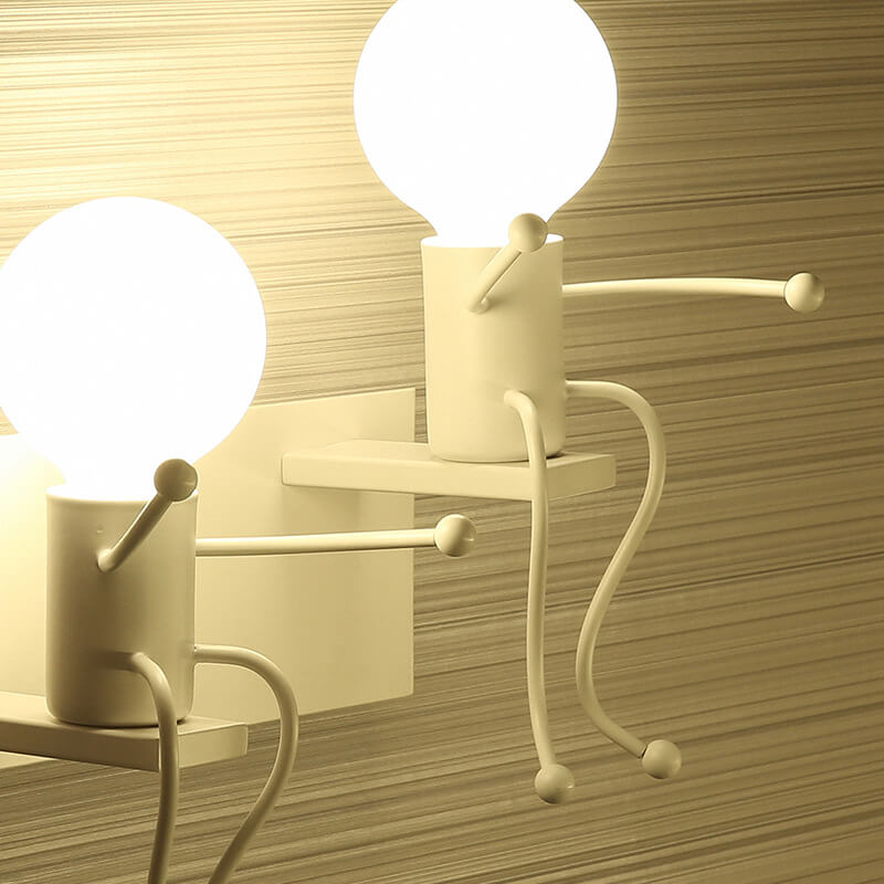 小人壁燈單頭雙頭