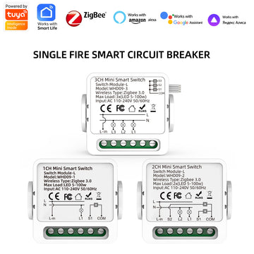 塗鴉zigbee單火通斷器改裝智能家居遠程APP控制