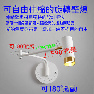 Mateo極簡床頭壁燈