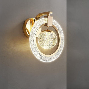 北歐彩璃逸境壁燈