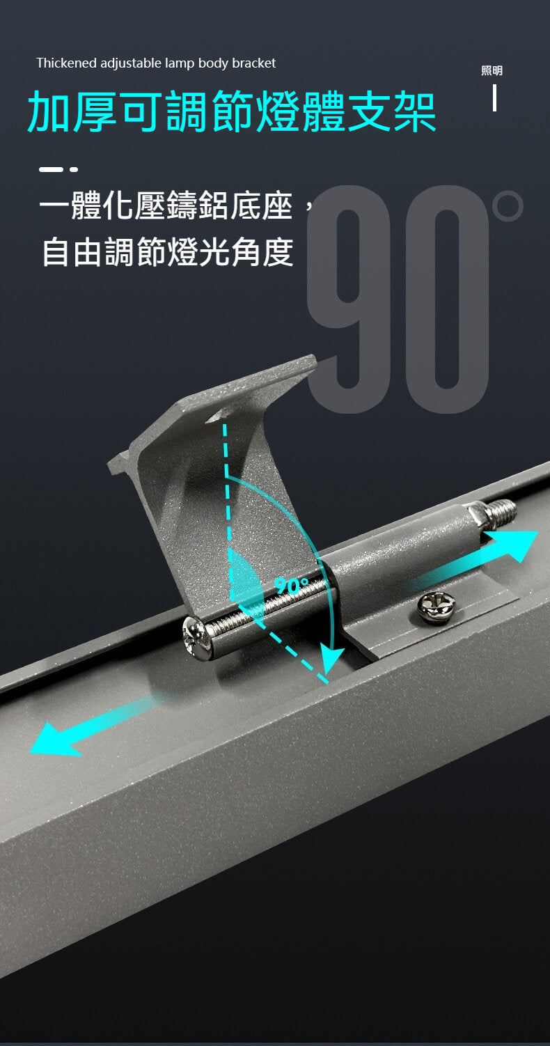 LED 洗牆燈｜戶外防水線條  鋁殼 IP65 12W/24W 黃光/暖黃/白光 30°發光 建築亮化外控
