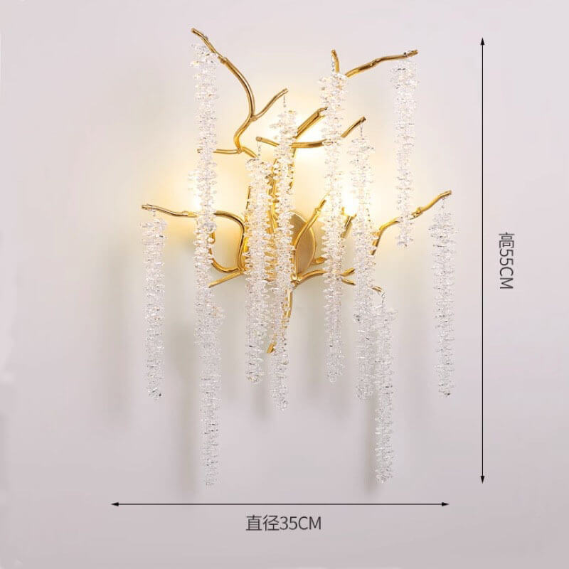 Arbor Crystal樹枝流光水晶吊燈