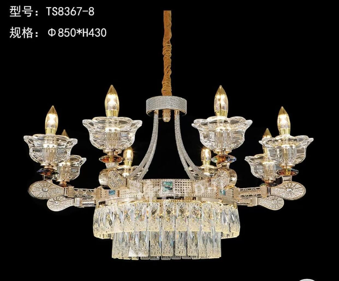 疊境晶砌水晶燈系列