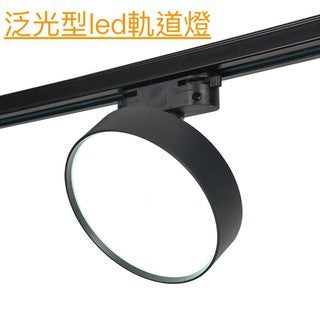 💡現貨18w  24w泛光型  led軌道燈  黑殼/白殼 北歐風格 簡約打光 展示燈餐廳商空辦公室