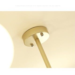 北歐樹枝造型鐵藝LED吸頂燈｜DJJlight光故家 金白黑三色 E27多頭可選 客廳餐廳照明