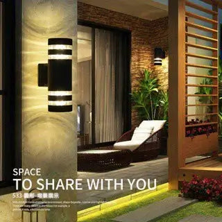 雙頭上下打光牆燈