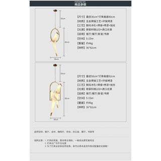 千紙鶴創意吊燈｜鐵藝+PVC 按鈕 LED 白/暖光 110-220V 15-30㎡ 可調高1m 82×50cm 1/2/3/5/6頭+壁燈 北歐 代客安裝
